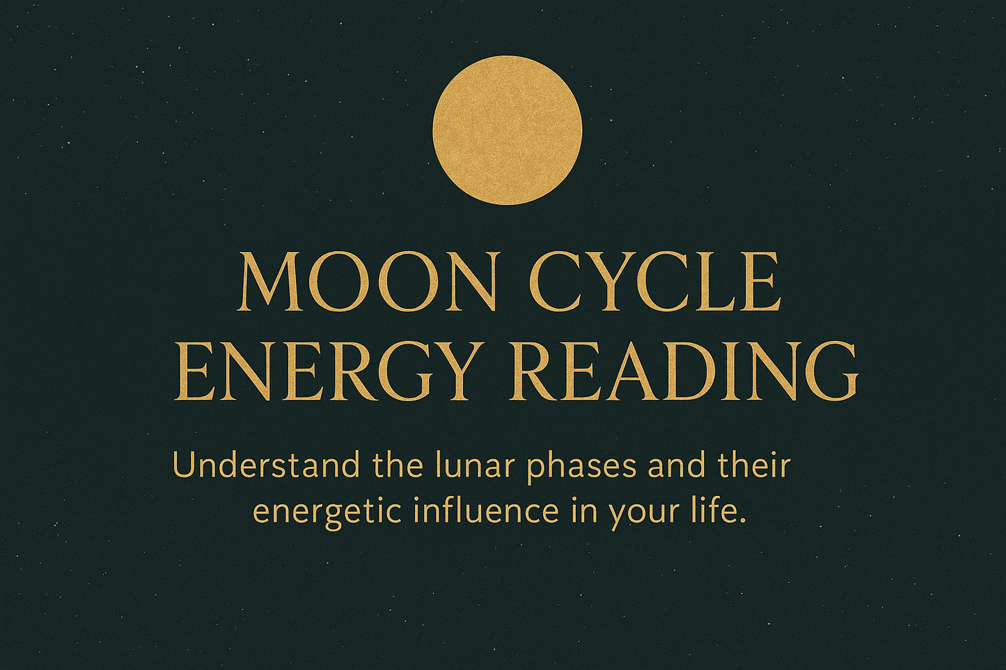 Moon Cycle Energy